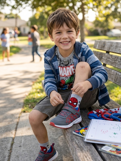 Medias Spiderman 6 Pares Niño