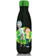 Rick and Morty - Botella de agua de acero inoxidable que brilla en la oscuridad de 20 onzas