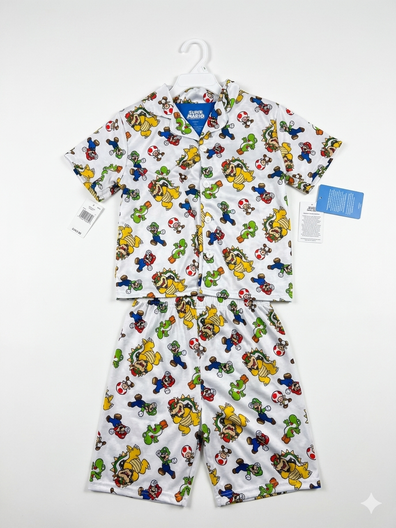 Pijama para niños Super Mario Bros