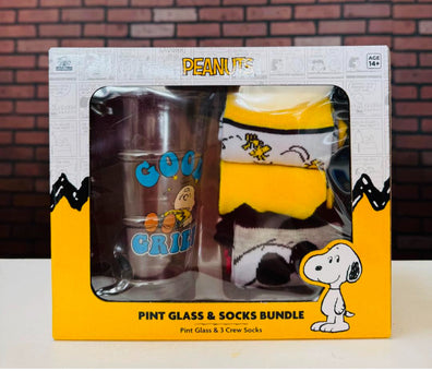 Set de regalo Snoopy vaso y 3 pares de medias