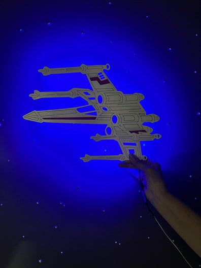 Lampara de pared Star Wars X-Wing