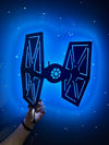 Lampara de pared Star Wars TIE Fighter