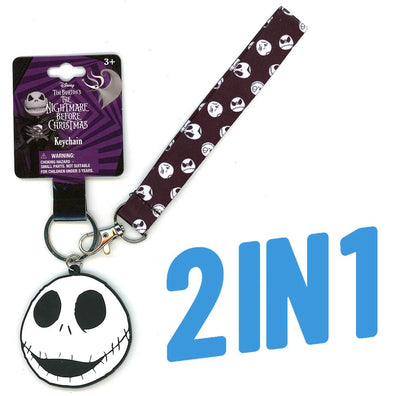 Lanyard Y llavero Jack Skeleton Nightmare Before Christmas