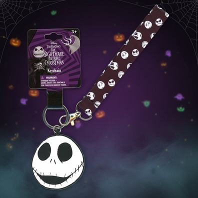 Lanyard Y llavero Jack Skeleton Nightmare Before Christmas
