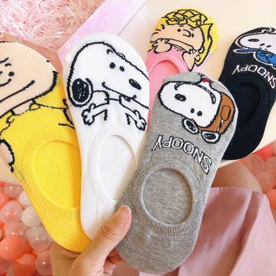 Medias Cortas Snoopy
