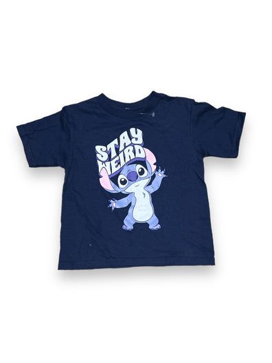 franela, Sueter, Tshirt Para Niños Stitch Azul Marino
