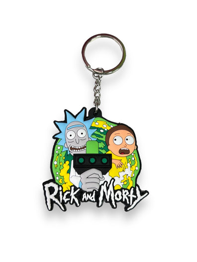 Llavero Goma Rick And Morty