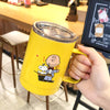 Taza con Tapa Snoopy