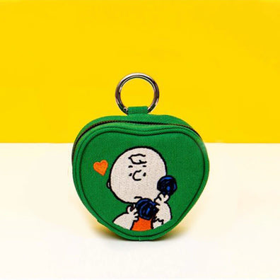Monedero Corazon Snoopy