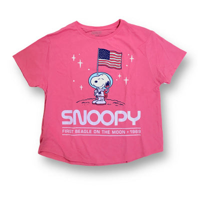 Franela tshirt Snoppy in the Moon