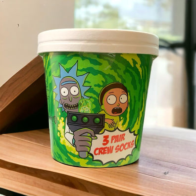 Set 3 pares de Medias Rick y Morty