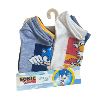 Set 10 Pares de Medias Sonic Niño