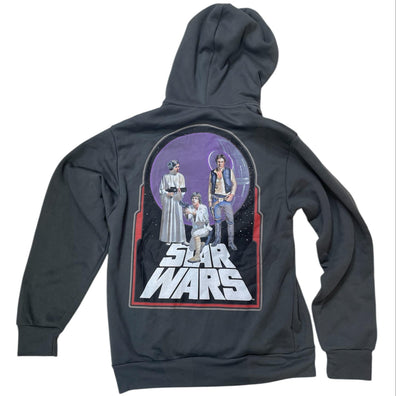 Sweater Hoodie  Star Wars Gris