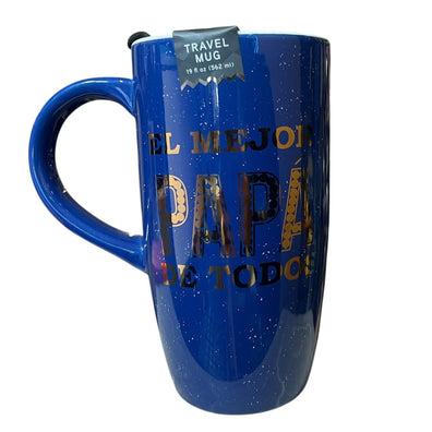 Taza con Tapa El Mejor Papá de Todos