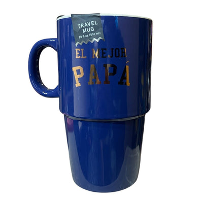 Taza con Tapa El Mejor Papá