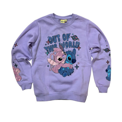 Sweater para Niña Angel y Stitch