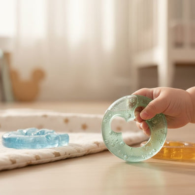 Set Mordedores de Agua para Bebes Mickey Mouse