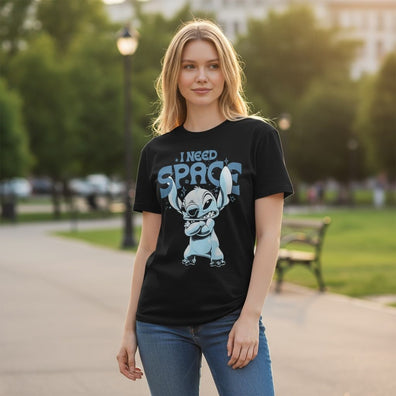 Franela Sueter Tshirt Stitch I Need Space
