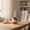 Taza Hello Kitty Blanca con Rojo