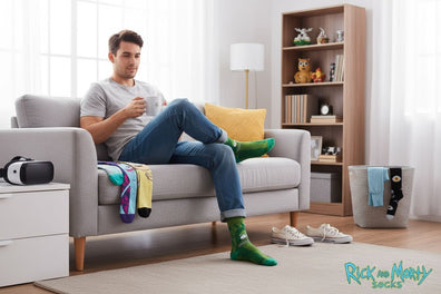 Set 6 pares de Medias Rick y Morty