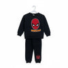 Conjunto Negro de Jogger y Sweater Pijama Spiderman Niño