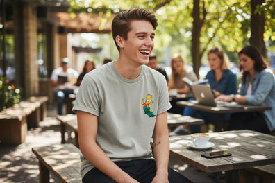 Franela Tshirt Sueter Bart Simpson en Skate