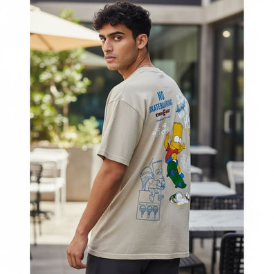 Franela Tshirt Sueter Bart Simpson en Skate