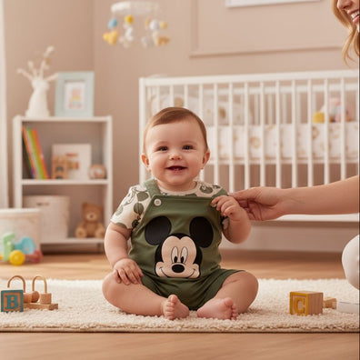 Conjunto Body Mickey Mouse Bebe