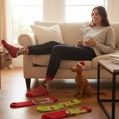 Medias Grinch Navidad