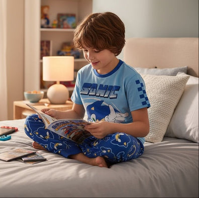 Set o Conjunto Pijama Sonic Niño