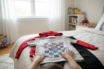 Set 3 Piezas Hoodie, Tshirt y Jogger Spiderman