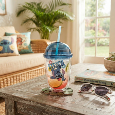 Vaso Tipo Capsula con Carrizo Stitch