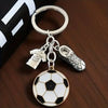 Llavero Pelota de futbol y charms