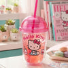 Vaso Tipo Capsula con Carrizo Hello Kitty