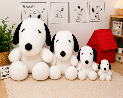 Peluche Snoopy sentado