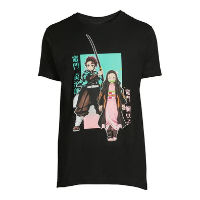 Franela Demon Slayer Nezuko y Tanjiro