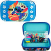 Cartuchera Rigida Stitch con Kit Escolar Azul