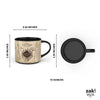 Taza Change Color Mug Harry Potter Mapa del merodeador