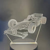 Lampara Formula 1 Carro