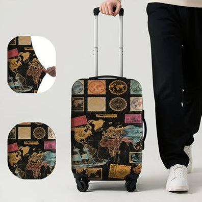 Protector, funda de maleta Mapa mundi