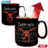 Taza DEATH NOTE Heat Change color  Mug Kira & Ryuk King