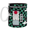 Taza Demon Slayer Tanjiro black & green 460 Ml
