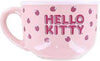 Taza Grande Hello Kitty Fresas