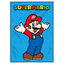 Manta Super Mario Bros Azul