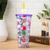 Vaso Tumbler Alicia en el Pais de las Maravillas Transparente
