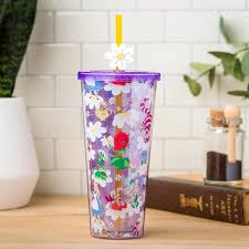 Vaso Tumbler Alicia en el Pais de las Maravillas Transparente