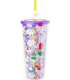 Vaso Tumbler Alicia en el Pais de las Maravillas Transparente