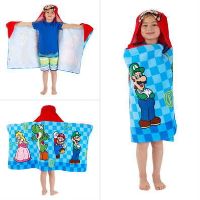 Toalla con capucha Super Mario
