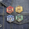 Pin Casas Harry Potter