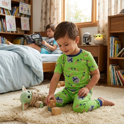 Sueter Pijama Mandalorian y Grogu Baby Yoda Star Wars